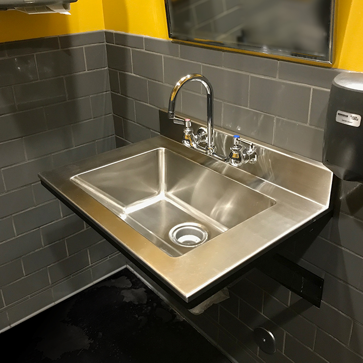 Restroom sink