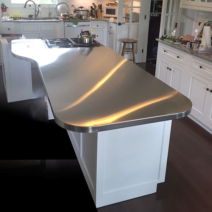 Stainless island