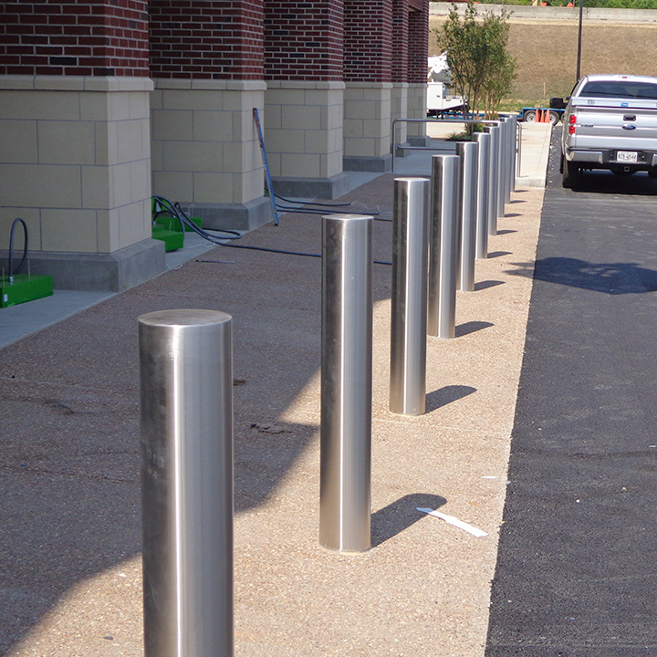 stainless bollard post systems